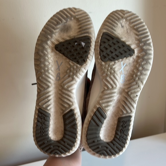 Adidas Women's Tubular Shadow Solid Grey Running Sneakers Size 7 - Picture 7 of 10
